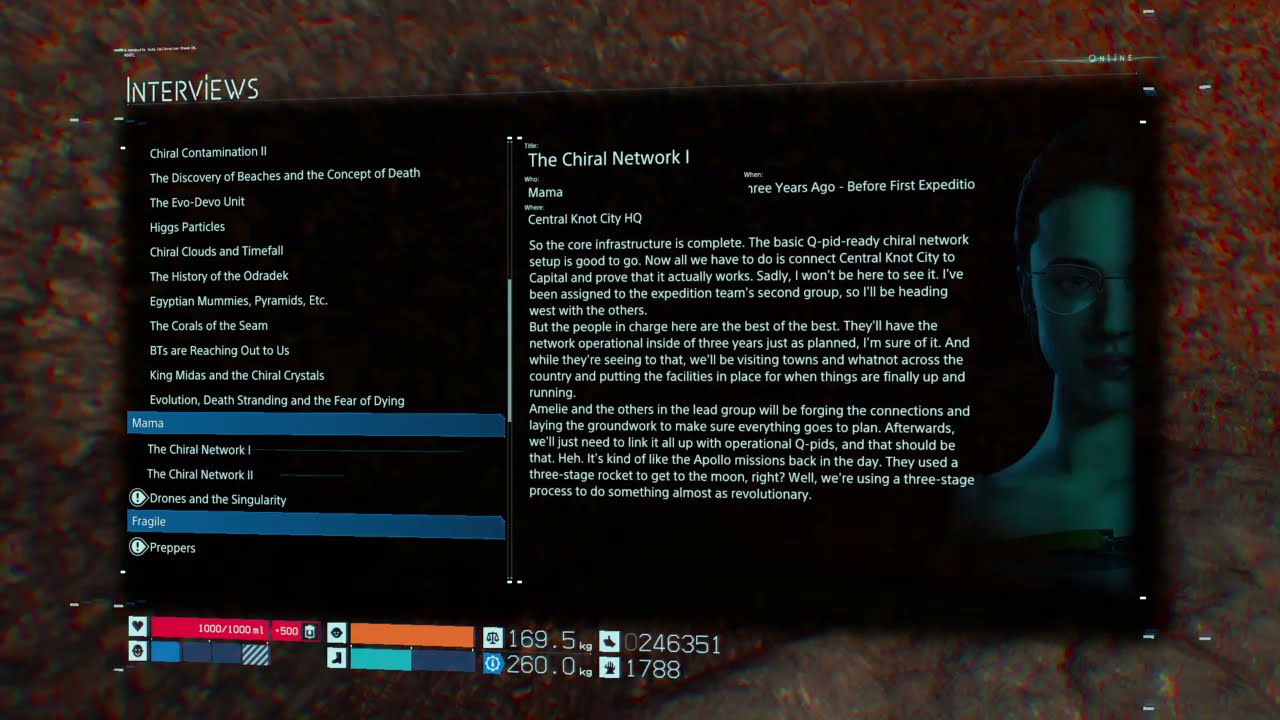 Death Stranding: Chiral Allergy