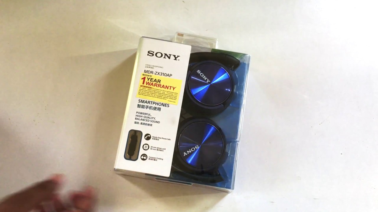 Sony mdr zx310ap