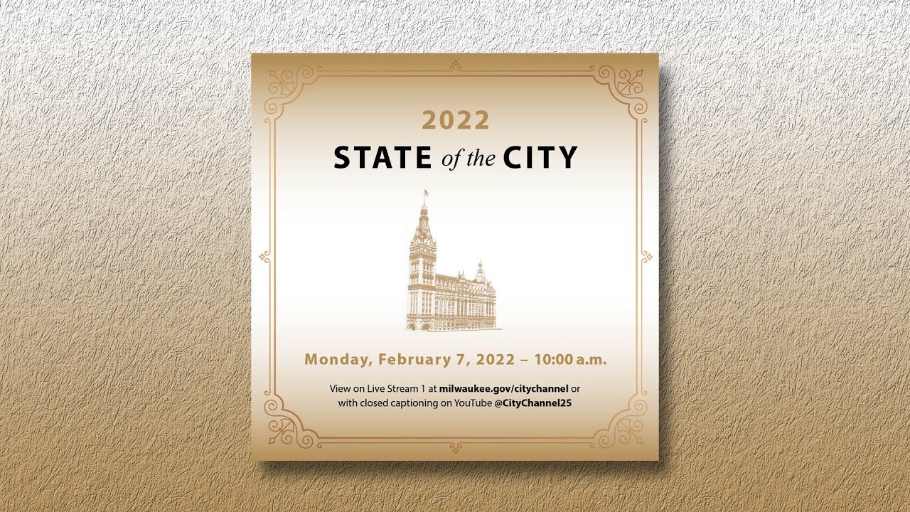 2022 Mayor's State of the City Address - YouTube