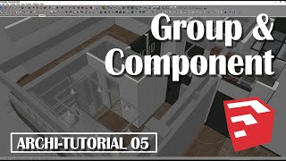 Tutorial Group & Component in Sketchup Multiply objects Tutorial Group & Component in Sketchup Multiply objects