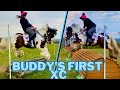 BUDDY'S FIRST CROSS COUNTRY| FLYING PONY! ft. TINY || VLOG 36