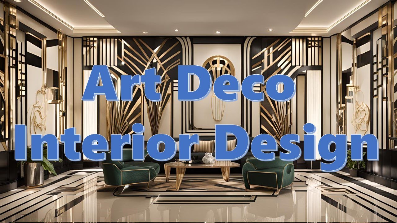 Mastering Art Deco: Interior Design Tips for a Luxe Look - YouTube
