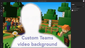 Set a custom background in Microsoft Teams video calls