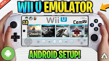 🔥 WII U-EMULATOR VOOR ANDROID - CEMU V2.0 - INSTELLINGEN & GAMEPLAY | NIEUW?