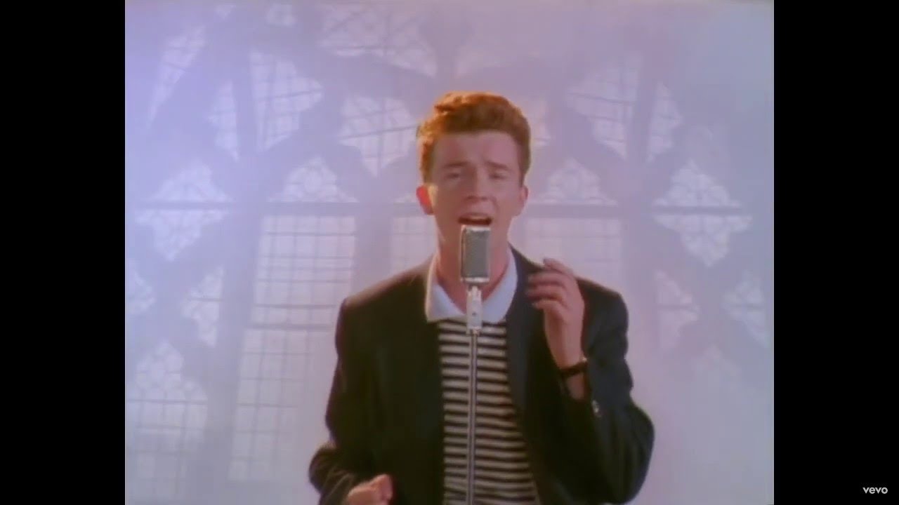 Rick roll but with a different link - YouTube