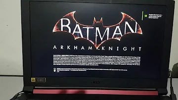 Como trocar o idioma do Batman Arkham Knight?