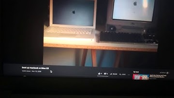 Boot Up Race Macbook 2006 VS iMac G3