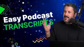 Automatic transcripts for your podcast at Castos 🖨