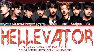 STRAY KIDS [스트레이 키즈] (SKZ) - ‘Hellevator’ [COLOR CODED LYRICS] - [HAN|ROM|ENG] (0T8)