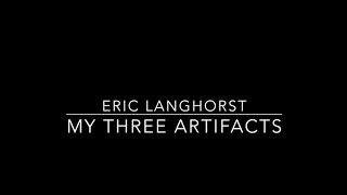 My Three Artifacts - US History Lesson Plan
