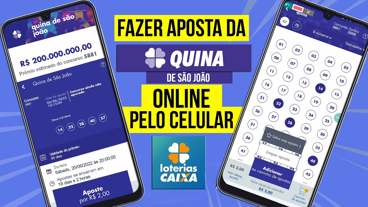 Aprenda de que forma jogar online na loteria da quina pelo celular - Minilua