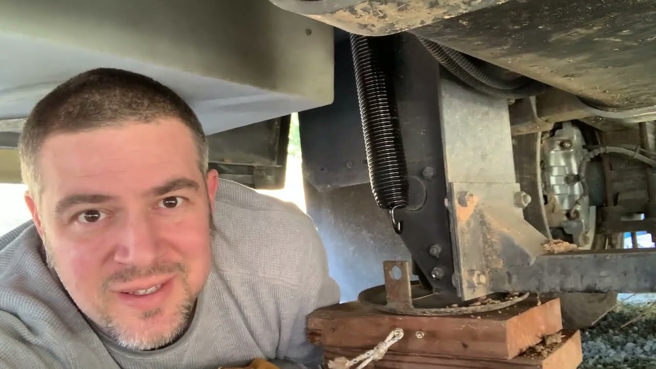 How to Replace RV Leveling Springs- The Easy Way!!