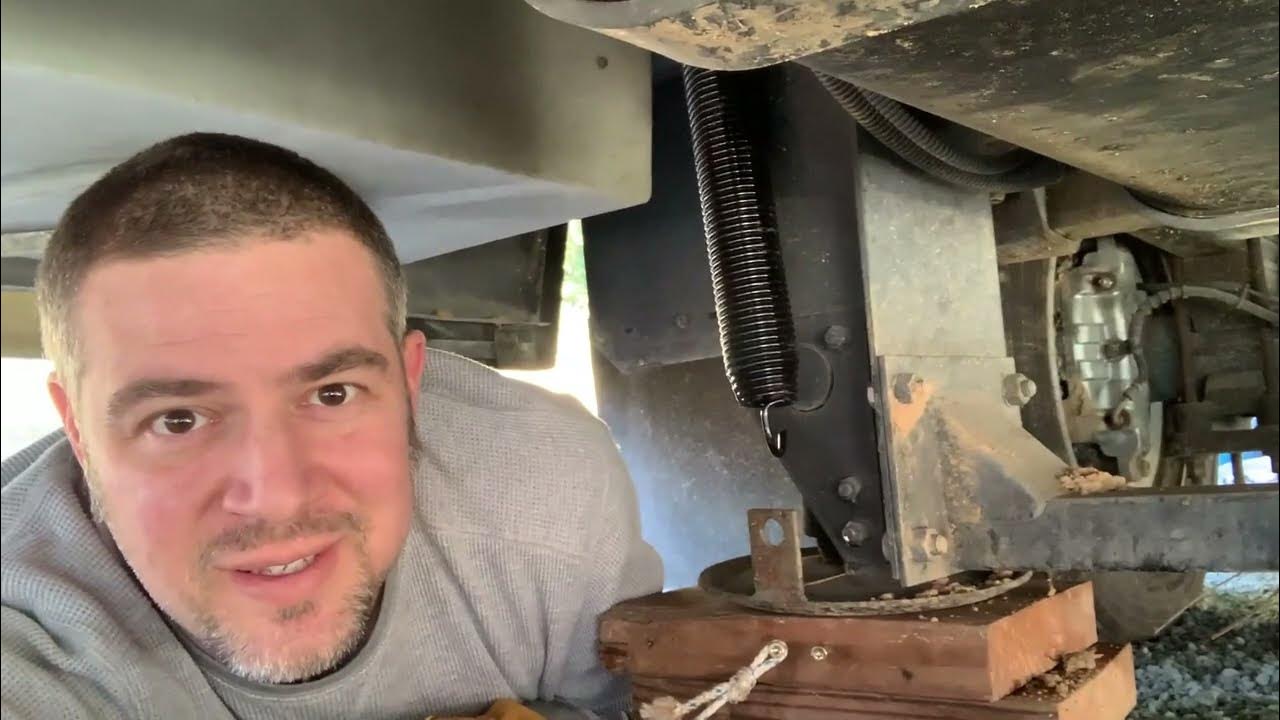 How to Replace RV Leveling Springs The Easy Way!! YouTube