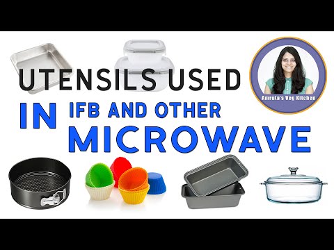 Utensils Used in Microwave | By Amruta | Utensils use in IFB microwave | IFB