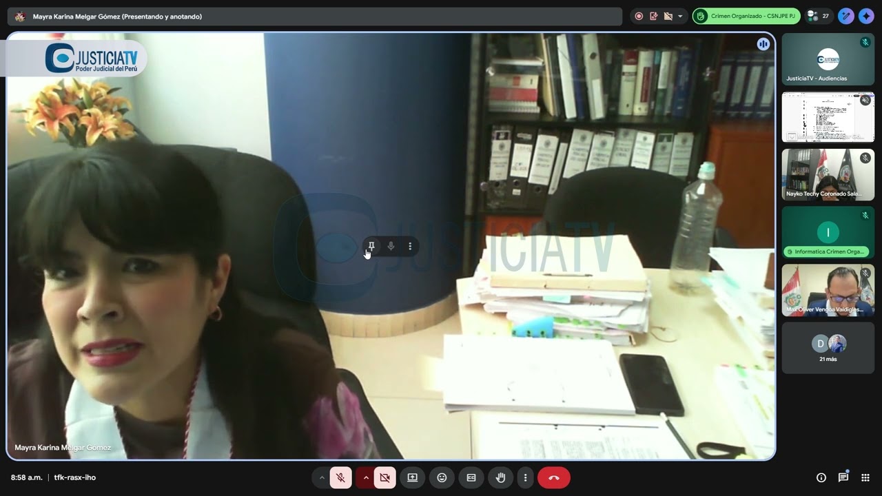 Continuación del juicio oral contra Juan Carlos Luque Cutipa y otros procesados