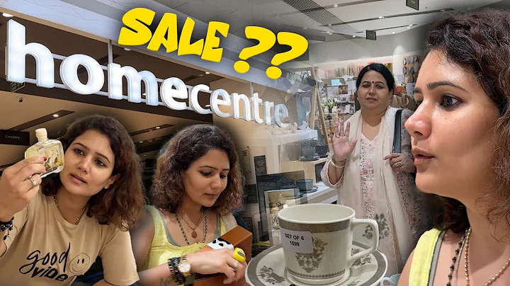 OFFICE SHOPPING HAUL | HOME CENTRE SALE | Anissha & Adira Vlog  