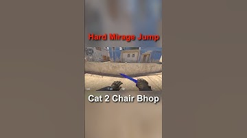 Cat 2 Chair Bhop on Mirage #cs2