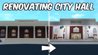 RENOVATING CITY HALL IN BLOXBURG RENOVATING CITY HALL IN BLOXBURG
