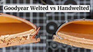 What is a Goodyear Welted Shoe? A side-by-side comparison of GYW & Handwelted shoes