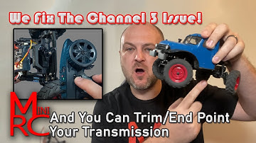 FCX24 - Ch. 3 hack! Setting Channel 3 Trim and Dual Rate as well as Fixing FMS