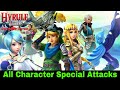 Hyrule Warriors - All Character Special Attacks (Switch 2018)