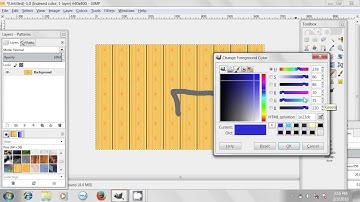 Gimp tip #1 - error of indexed