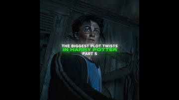 The biggest Plot Twists in Harry Potter | Part 5 #harrypotter