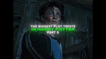 The biggest Plot Twists in Harry Potter | Part 5 #harrypotter