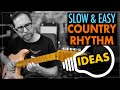 Guitar Improvising Tips! - Slow and easy country rhythm ideas - Guitar Lesson - EP433