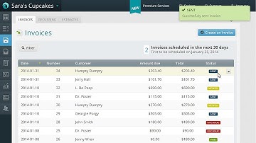 WaveApps Guide: Send an Invoice by Email