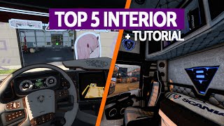 ETS2 1.41 | TOP 5 Scania Next Gen Interior Local Mods   How to Install | Works on MP