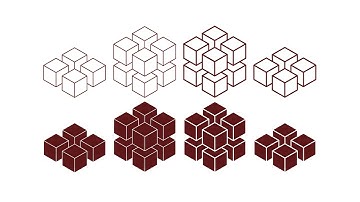 Poly Cube Logo Design in Illustrator #illustrator #logodesign #graphicdesign #shorts #tutorial