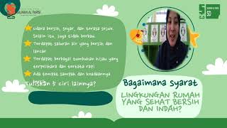 MATERI KEBERSIHAN, KESEHATAN DAN KEINDAHAN LINGKUNGAN RUMAH. KELAS 6 SD SALMAN AL FARISI