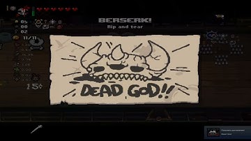 The Binding of Isaac Repentance. Getting Dead God.