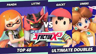 Pre S Factor X3 - Panda & LittN! Vs. Gackt & Umeki - Smash Ultimate - SSBU