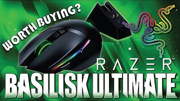 RAZER BASILISK ULTIMATE WIRELESS GAMING MOUSE REVIEW!
