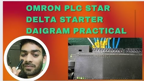 OMRON PLC STAR DELTA STARTER DAIGRAM PRACTICAL