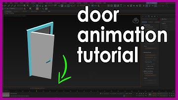 3dsMax Door Animation Tutorial (Easiest Way)