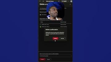 How to delete a resource group in #microsoft #azure?!
