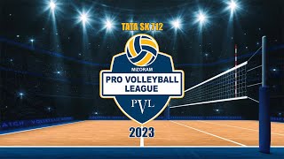 LIVE: Tata SK 712 Pro Volleyball League 2023 Final | TNT Vs Hunthar 🏐