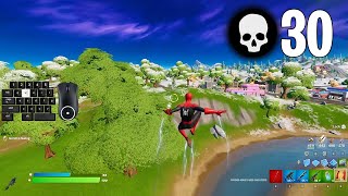 30 Elimination Solo vs Squads Gameplay Full Game  (Fortnite PC Keyboard)