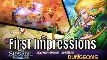 Sins Raid: Heroes of Light CBT First Impressions