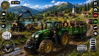 Real Tractor Farming Simulator 3D - Ultimate Tractor Gameplay 2026 screenshot 1