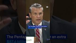 Hegseth faces heat applying for more war funding | DW News