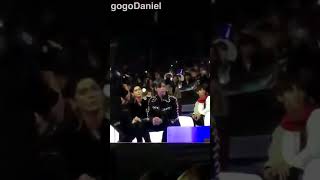 Fancam Kang Daniel Wanna One, Exo, Got7 Reaction To Bts - Mic Drop Remix In Mama 2017