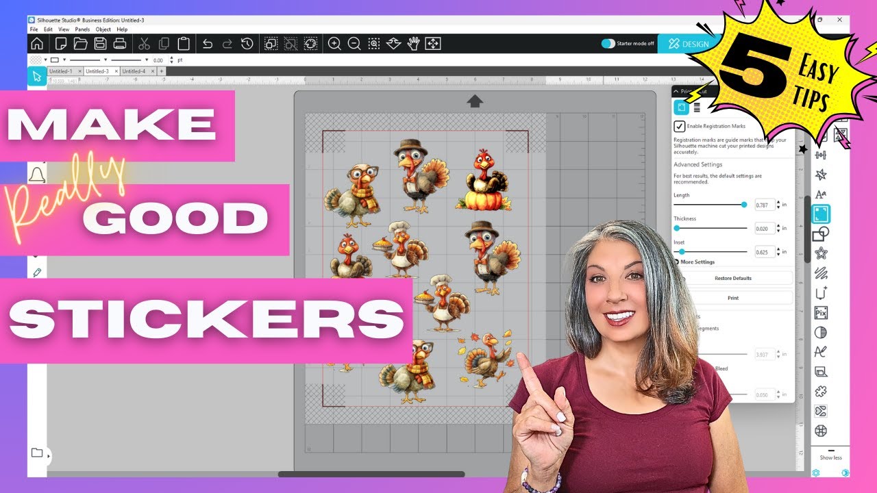 От «ну и ну» до «вау»: 5 советов по наклейкам для Silhouette Studio