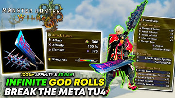 The GOD ROLL Gomazios Builds BREAK Title Update 4 in Monster Hunter Wilds | @SYROBE