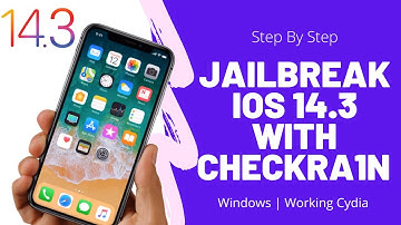 iOS 14.3 Jailbreak tutorial 2021 | How to jailbreak iOS 14.3 with checkra1n using Windows PC 2021