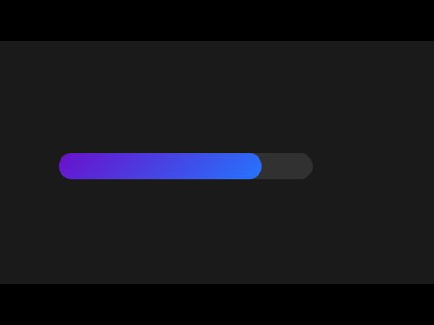 Simple Gradient Progress Bar – Sleek Frontend Projects with HTML & CSS