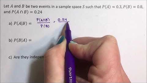 Conditional Probability